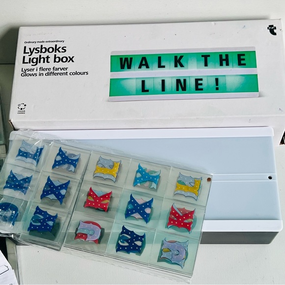 Light Box Cinema Light Box Home Decor LED two sets of letters - Picture 4 of 9